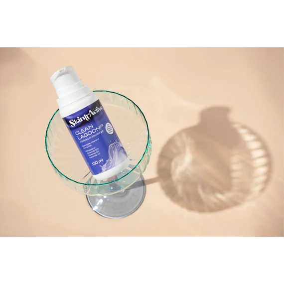 Clean Lagoon gyengéd vízbázisú arctisztító bőrazonos összetevőkkel, 100 ml